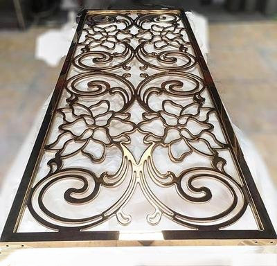  Rose gold stainless steel screen