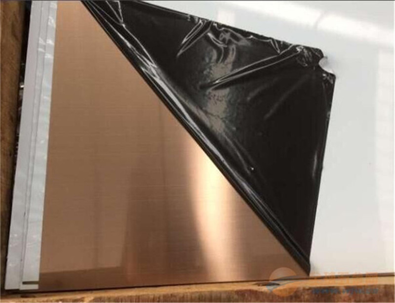 Bronze stainless steel plate/black titanium mirror stainless steel plate