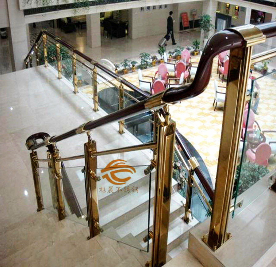 Color stainless steel column tube