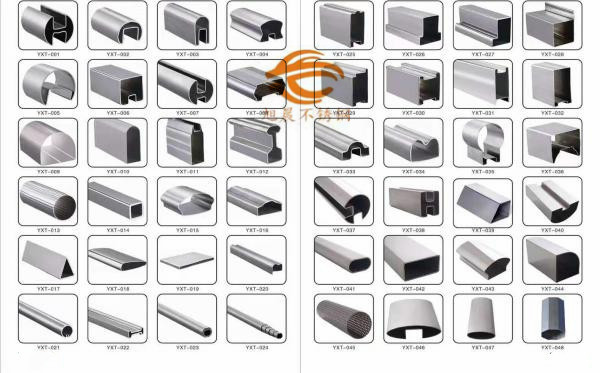 佛山不锈钢异型管304不锈钢椭圆单槽管扶手拉丝不锈钢U型单槽凸管