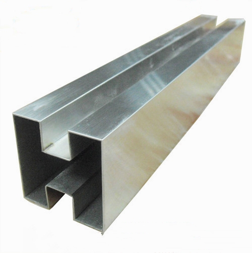 不锈钢双槽方管