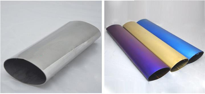 彩色不锈钢椭圆管