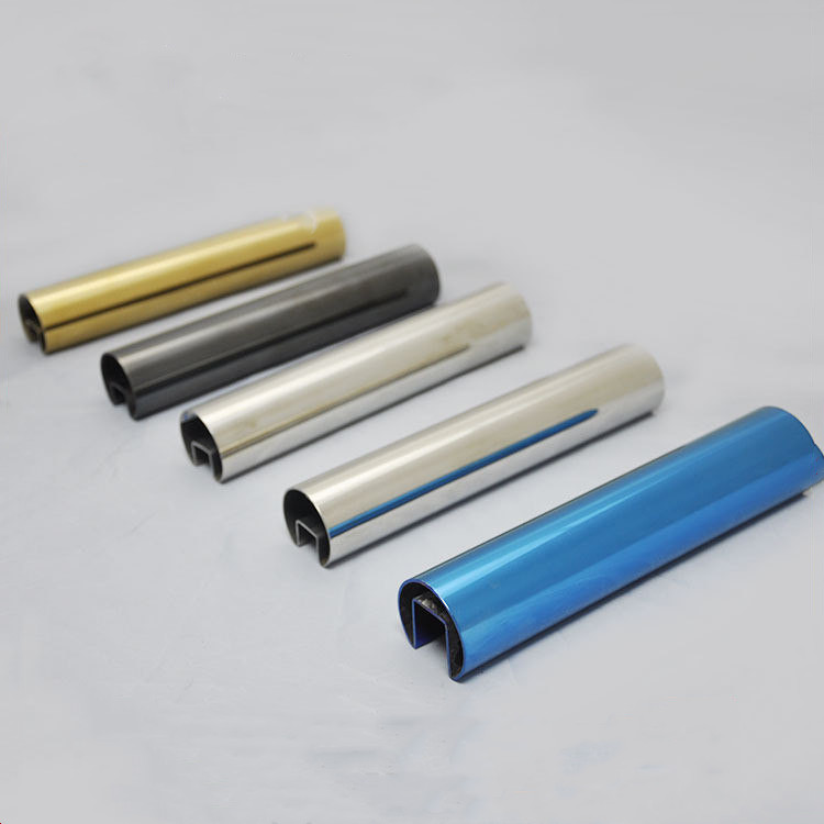 彩色不锈钢单槽管