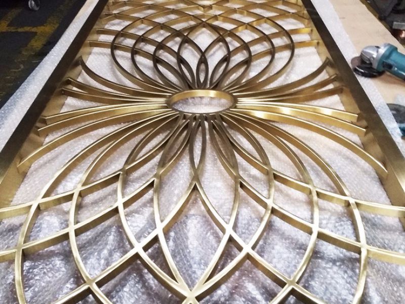 说明不锈钢花格生产厂家定制流程