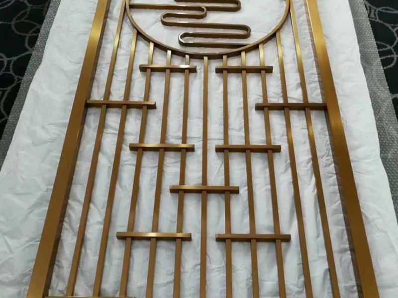 探讨一下怎么布置室内不锈钢屏风