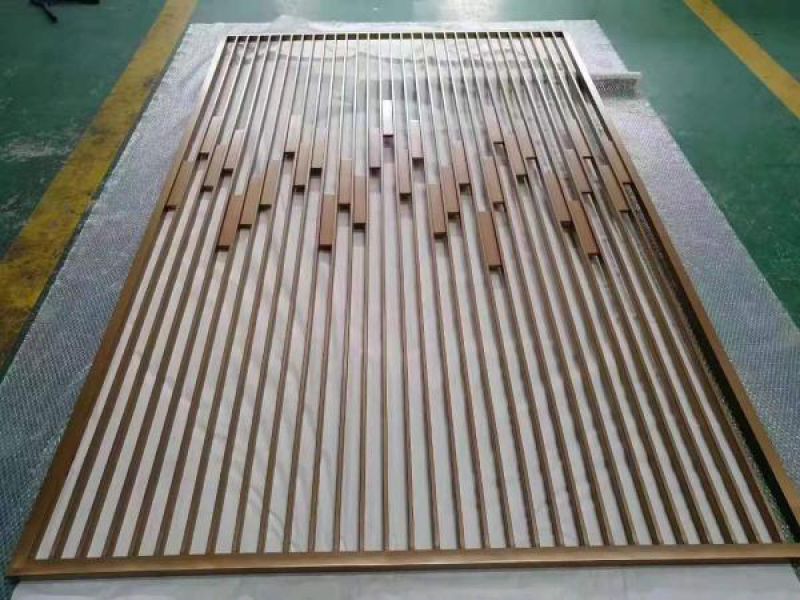 分析不锈钢屏风制作技术对成本的挑战