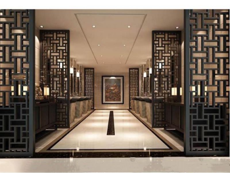 聊一聊彩色不锈钢屏风的应用前景