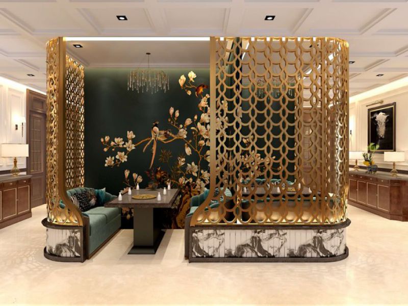 不锈钢屏风在装修中的优劣点 