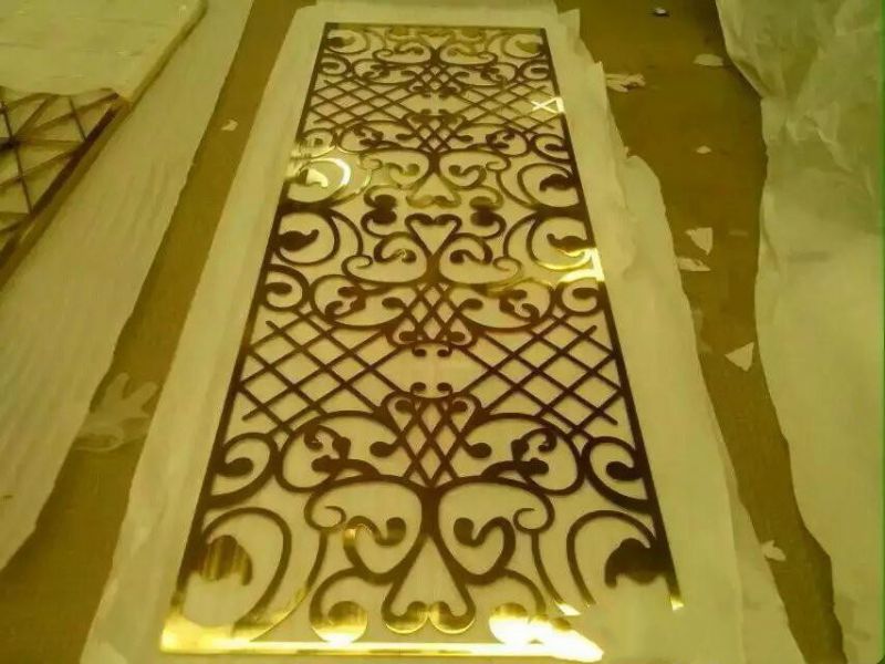 现代不锈钢屏风的多种款式风格你get到了哪一种呢?